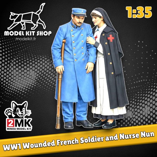 Ww1 soldat français - 1:35,