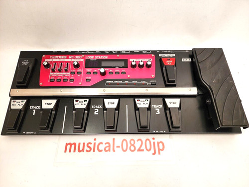 Pédale effet boss - boss, rc-300