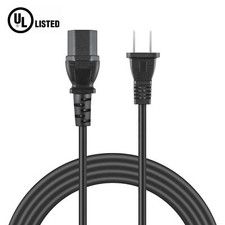UL 2-Prong Power Cord Cable
