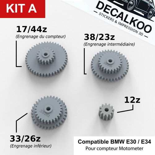 Kit engrenage pignon - [kit,