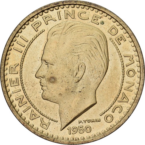 Monnaie monaco rainier - monaco,,