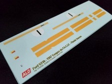 1967 COUPES DE L'ACIF,  MONTLHERY #1 FORD GT40 FIRMIN DAUWE 1:43 DECALS