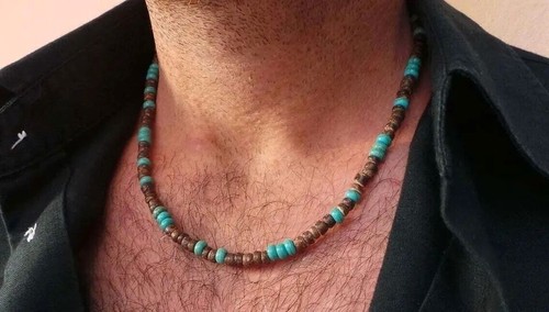 Collier homme perles - homme, de