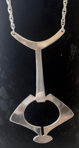 Collier moderniste vintage - collier,
