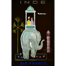 Affiche Ancienne Air France