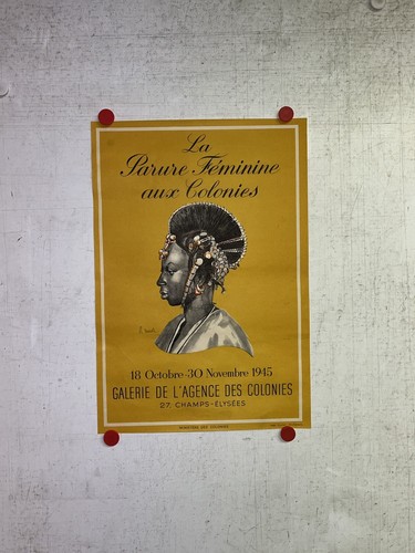 Rare affiche ancienne - , expo