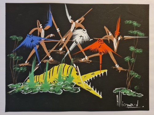 Tableau art africain - africain, par