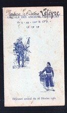 vieux papiers menu 1961
