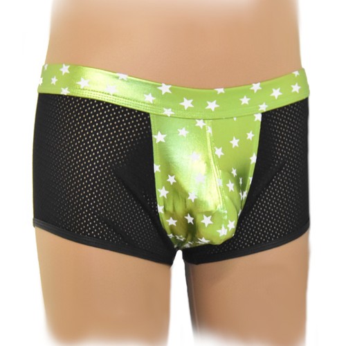 Boxer avec poche brillante - , en
