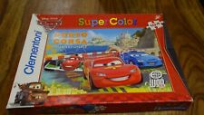 PUZZLE DISNEY PIXAR CLEMENTONI CARS PORTO CORSA 104 PIECES SUPERCOLOR