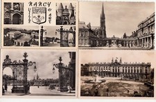 Lot de 4 cartes postales