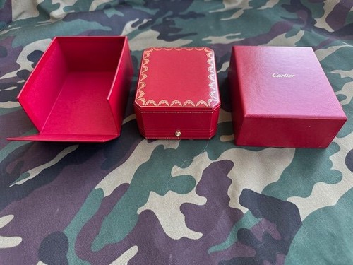 Cartier boîte écrin - boîte, rouge