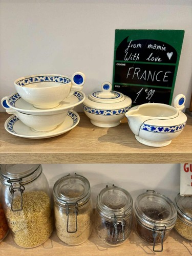 Service thé décor - service, à