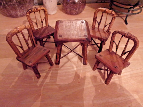 Meubles anciens bambou et - bambou,