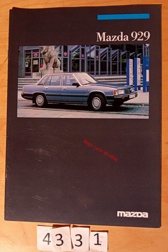 Mazda 929 berline coupé - mazda,