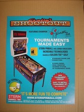 flyer de flipper STERN:  SHOOT