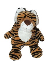 Peluche doudou Marionnette Tigre  Lascar