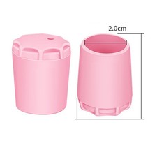 Poignée de canne à pêche embout protection housses en silicone 4 pièces pour