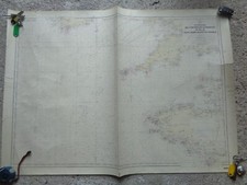 CARTE  MARINE  Atterrages De