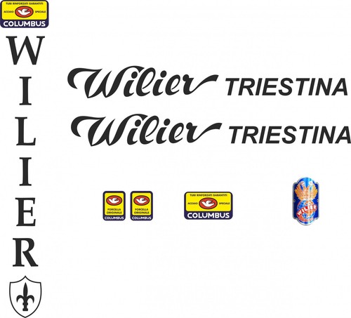 Adhésifs cadre wilier - adhésifs,