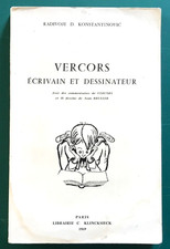 KONSTANTINOVIC. Vercors, écrivain & dessinateur. DEDICACE PAR L'AUTEUR & VERCORS