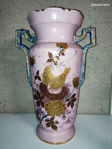 Vase porcelaine limoges - vase,