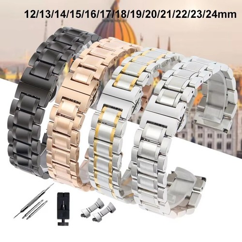 Bracelet montre acier 12 - de,