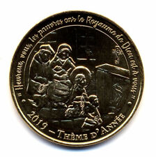 65 LOURDES Heureux, vous les pauvres..., 2019, Monnaie de Paris