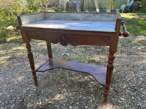 Meuble toilette ancien - de,