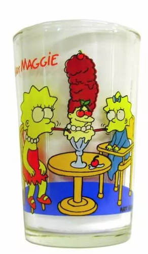 Les simpsons verre à - les,