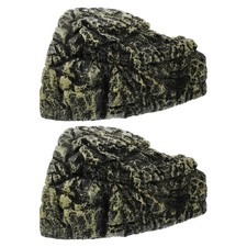  Lot de 2 plateformes de lézardage pour aquarium à tortues - Rampe
