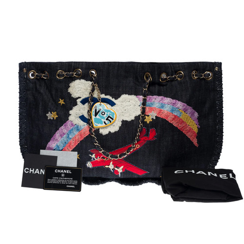 Sac chanel cambon - en, denim