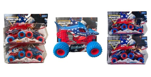 Monster jam stars and stripes - monster,