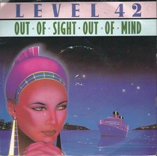 Disque 45 Tours Level 42 – Out Of Sight - Out Of Mind // You Can't Blame Louis
