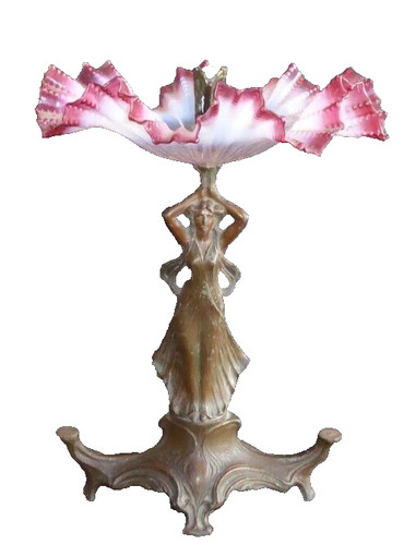 Ancien vase tulipier centre - vase,