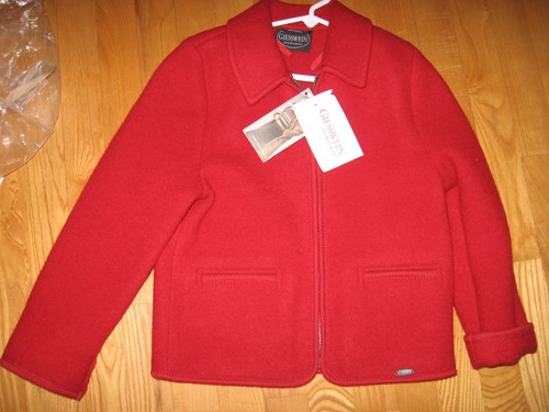 Giesswein girls red jacket - red,