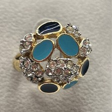 Bague vintage fantaisie  Doré