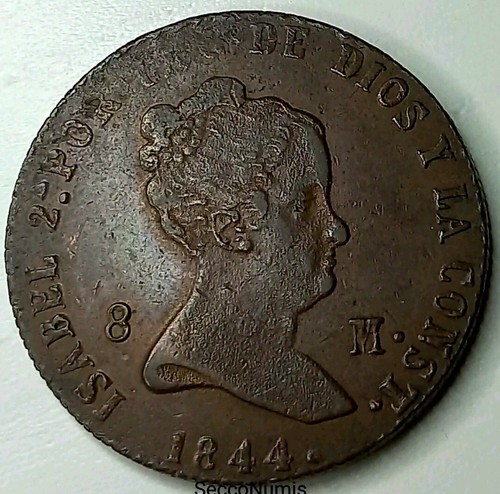 Spain espagne isabel 8 - isabel, ii