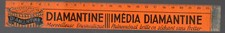 publicité tôle double décimetre DIAMANTINE  M0165