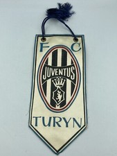 Vintage Football Fanion Ancien Pennant Wimpel : FC JUVENTUS TURIN « TURYN »