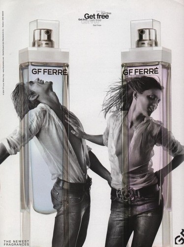 Publicité papier parfum - papier,