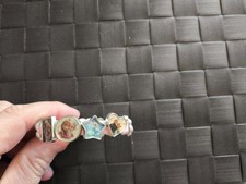 Bracelet rose avec 11 charms