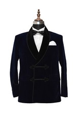 Hommes vestes fumée - de, bleu