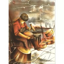 POULET Raymond - Lithographie