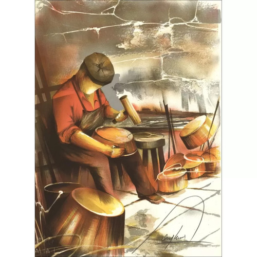 Poulet raymond lithographie - raymond,