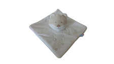 Doudou ours plat 19x19 cm