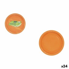 Service de vaisselle Algon Orange 20 cm 10 Pièces [24 Unités]