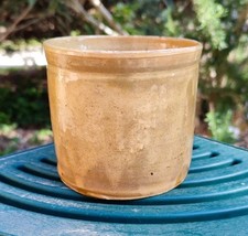 Ancien pot graisse terre - pot, À