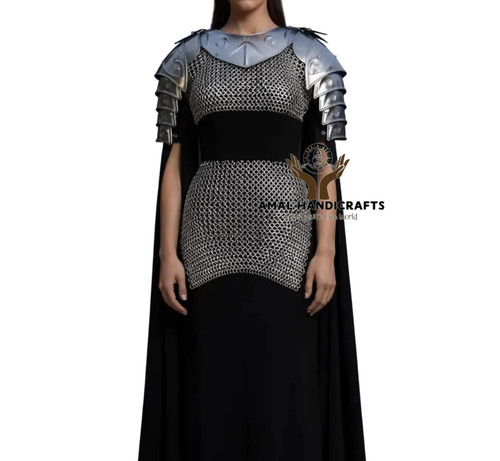 Robe armure médiévale amal - robe, d'armure