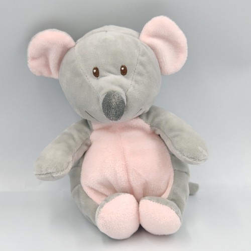 Doudou souris grise rose - , gipsy